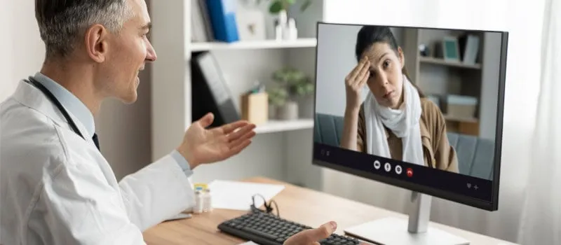 Consulta por videollamada (telemedicina)